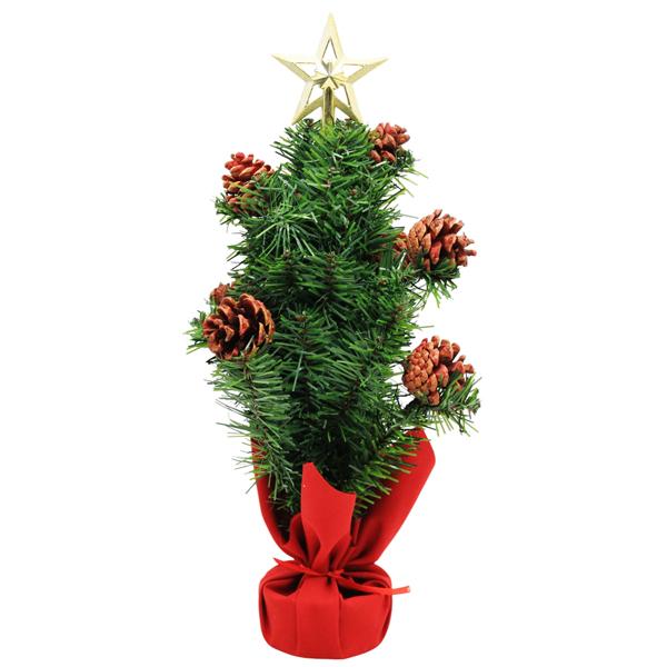 Cây Thông Mini Trang Trí Noel 38 cm - Chaang Chiia LP-T15G-P