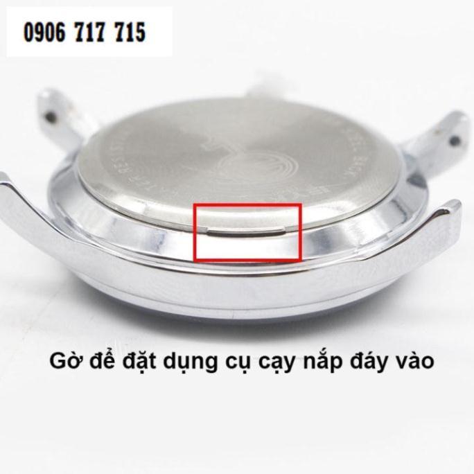 Bộ Dụng cụ mở nắp đáy lưng đồng hồ tiện lợi, mở nắp cạy và nắp vặn