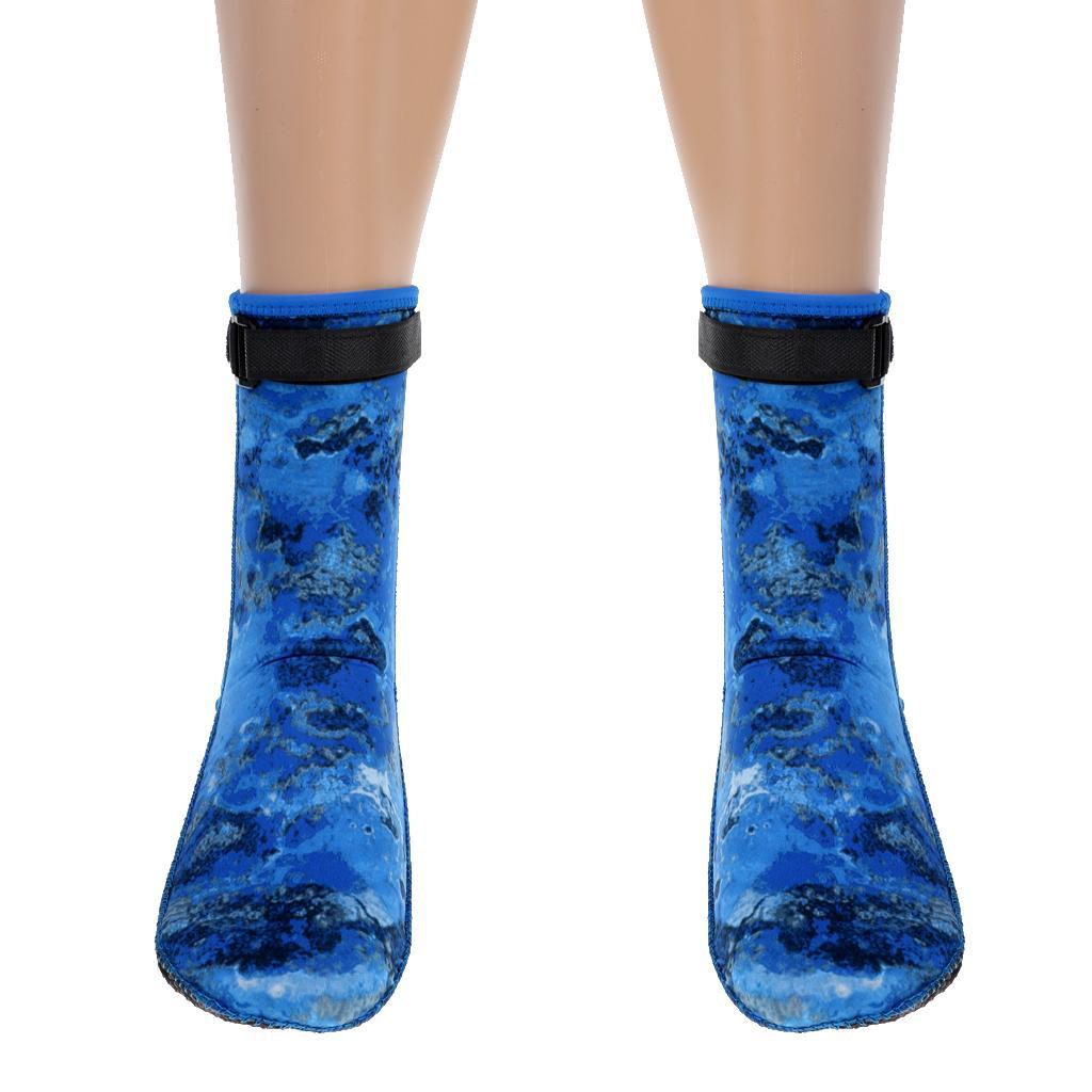 2 Pairs Neoprene Diving Scuba Boots 3mm Surfing Snorkeling Socks
