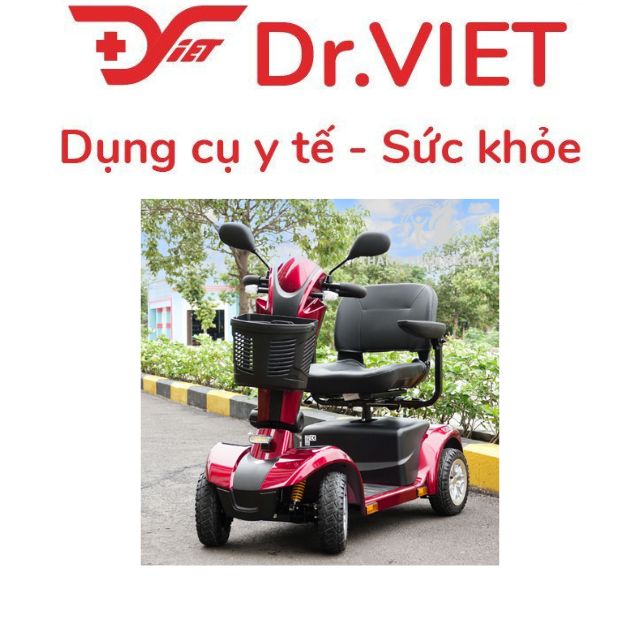 XE LĂN ĐIỆN POWER(M4P) cao cấp - chính hãng EUROCARE - Công nghệ Châu Âu - Tốc độ 10 km/h - dành cho người lớn tuổi và người bị chấn thương