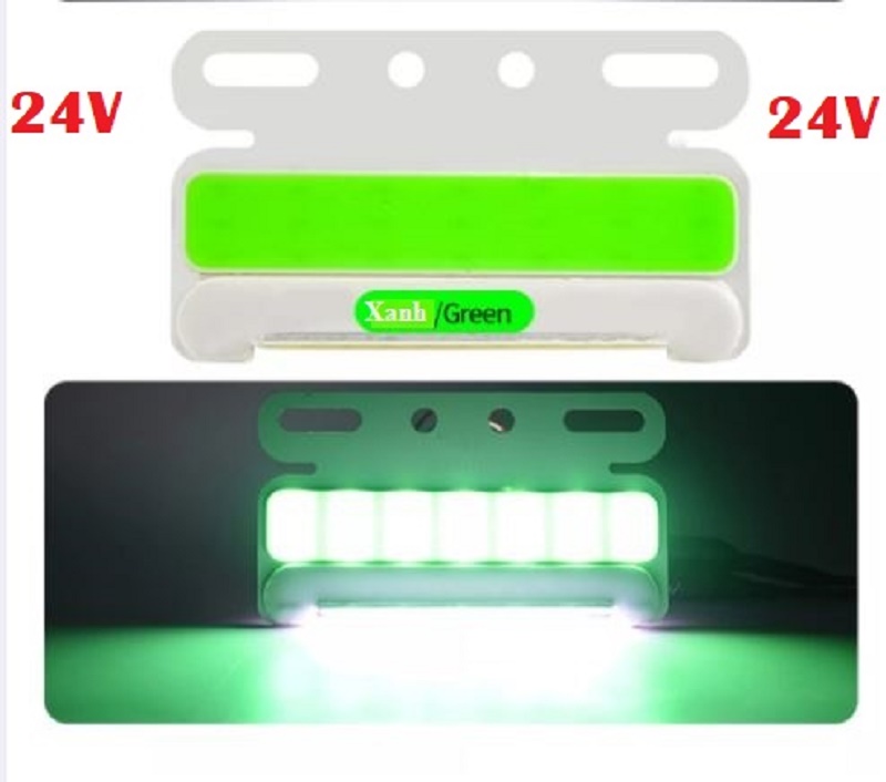 Đèn Hông Sườn Thùng Xe Tải 24V Chống Va Đập, Chống Nước Mẫu Mới Nhất