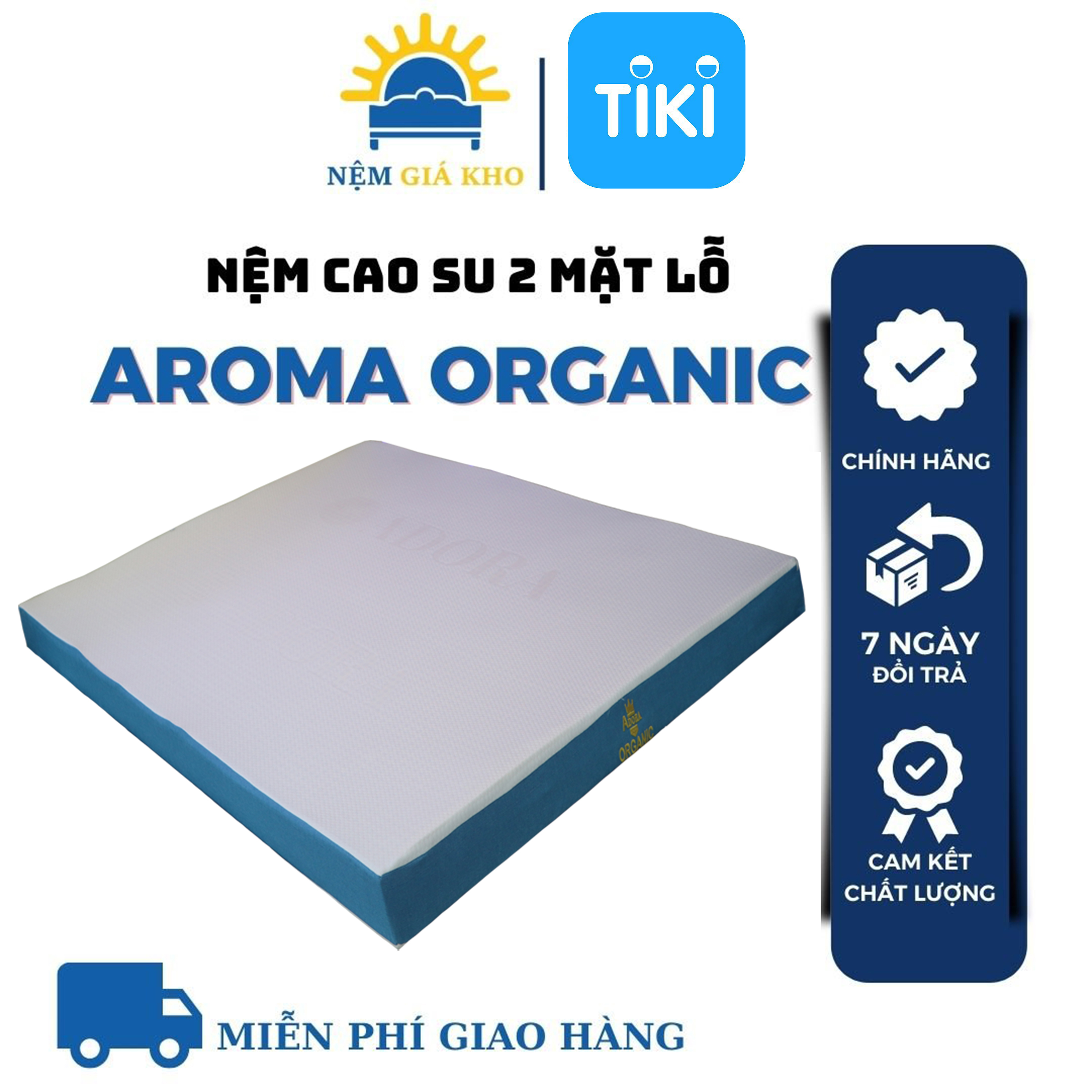 Nệm cao su Aroma Organic