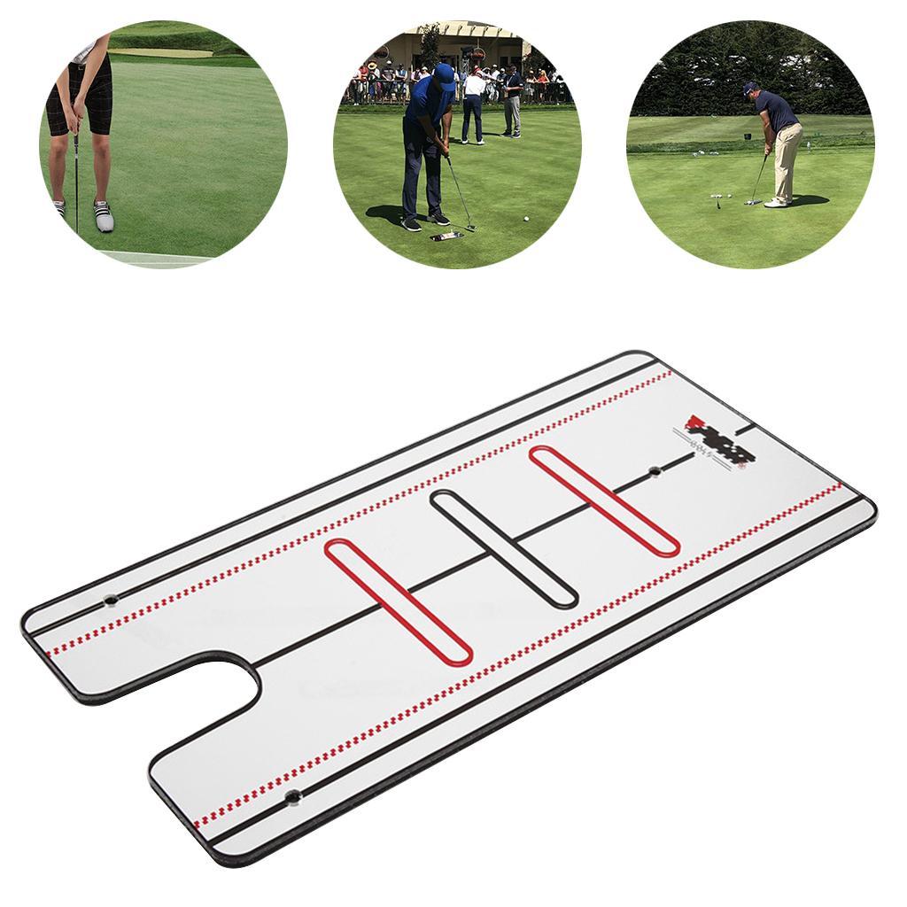 Golf Putting Mirror Putt Technique Accuracy Posture Alignment Pose Corrector