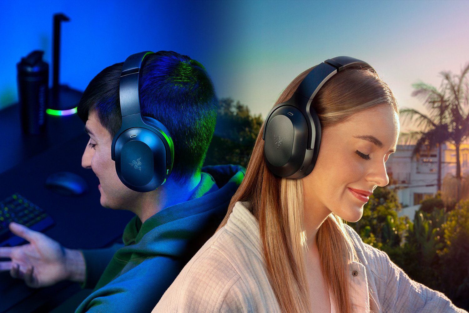 Tai nghe Razer Barracuda Pro - Wireless Gaming Headset with Hybrid ANC - Hàng Chính Hãng