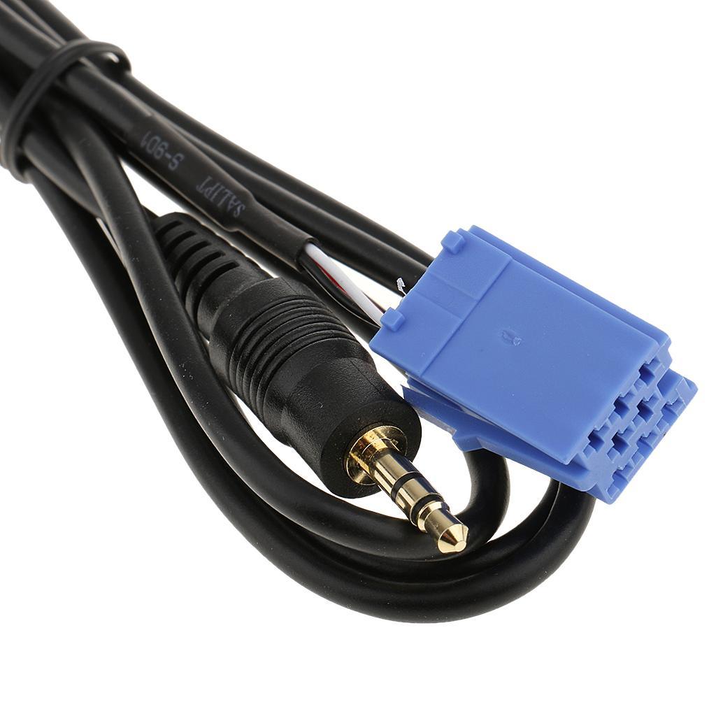 Car 3.5mm AUX Audio CD Interface Adapter Cable For