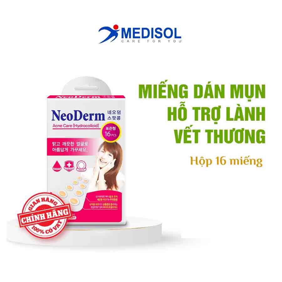 Combo 3 Hộp Miếng Dán Mụn - Neoderm Ultra Thin 16 (hộp 1 size - 16 miếng)