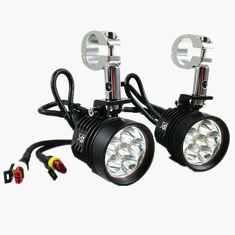 Thuận lợi nhất đèn pha xe máy đèn pha 18-32mm cố định bên ngoài ĐÈN LED chiếu sáng ô tô sửa đổi đèn pha mạnh mẽ