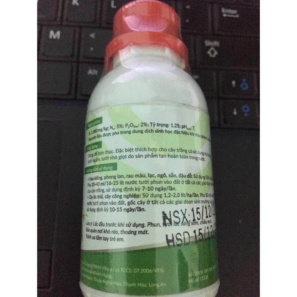 Phân bón vi lượng ViF-SUP Bo Cá tươi tốt cho mọi giai đoạn sinh trưởng lọ 100ml