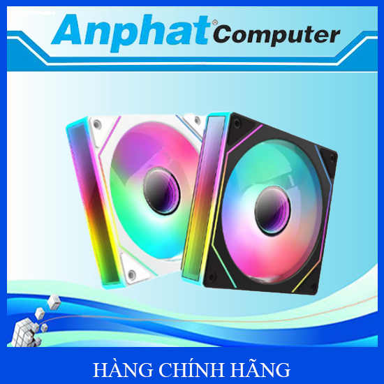 Quạt Tản Nhiệt Case MAGIC SNOMAN F-121 FIXED RGB/ AUTO RGB/ ARGB MÀU Black/White – Hàng Chính Hãng