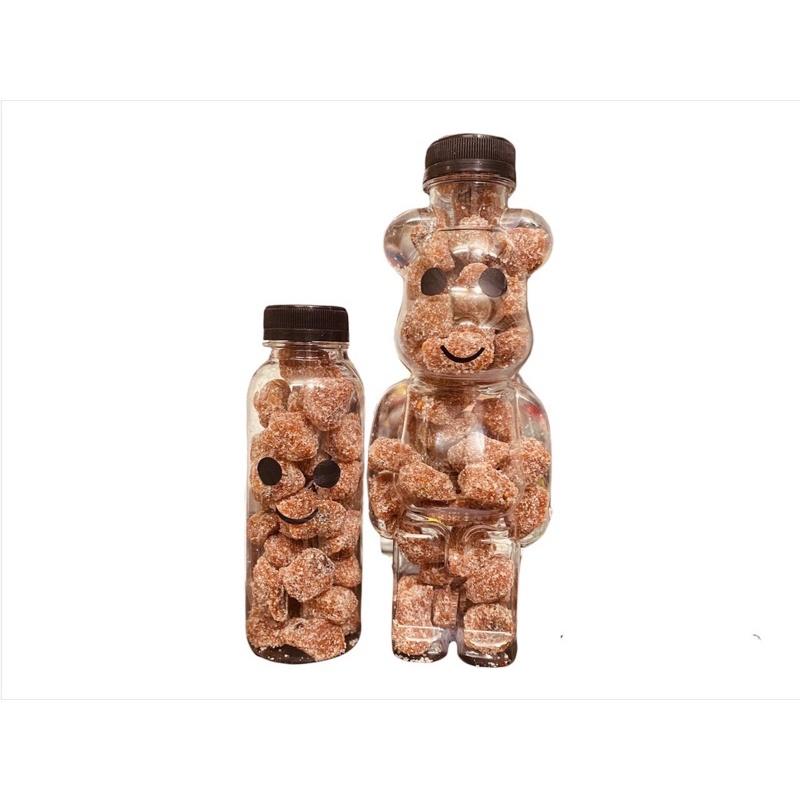Chai Miệng rộng + nắp đen f38