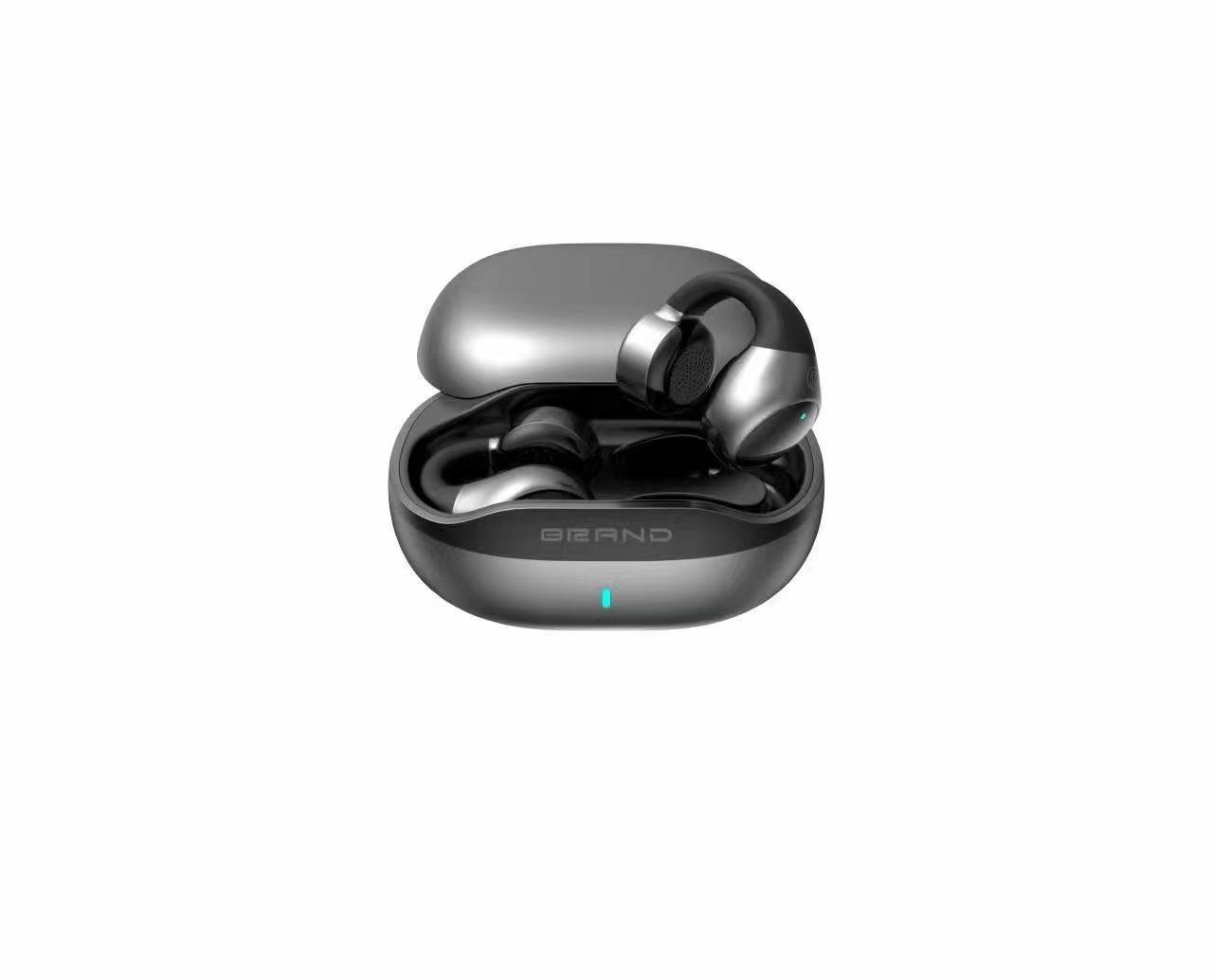 Giao hàng nhanh Tai nghe Bluetooth không dây thực sự Dẫn truyền qua xương Không phải trong tai Trò chơi chạy bộ thể thao Giảm tiếng ồn Kẹp qua tai Tuổi thọ pin dài