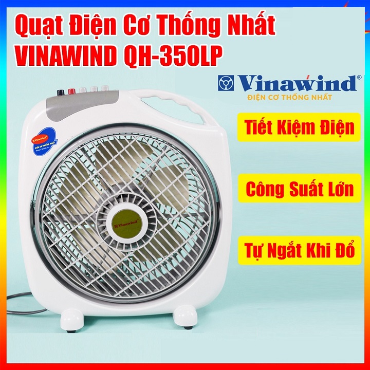 Quạt Hộp Tản Cánh  Điện Cơ Thống Nhất QH-300LP/QH-350LP