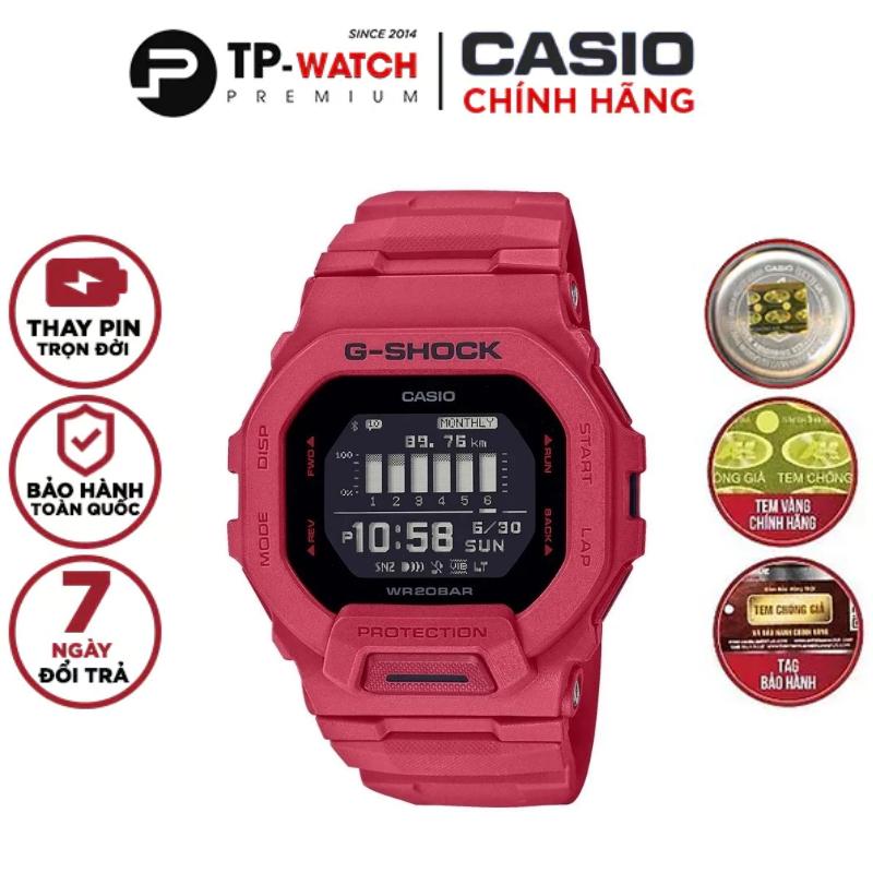 Đồng Hồ Nam Dây Nhựa Casio G-Shock GBD-200RD-4DR Chính Hãng - GBD-200RD-4 Bluetooth