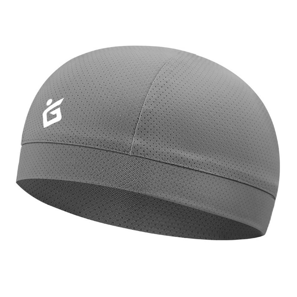 Cooling Skull Cap Breathable Sweat Wicking Cycling Running Hat Cap Inner Liner Helmet Beanie Dome Cap Sweatband Quick Dry Hat