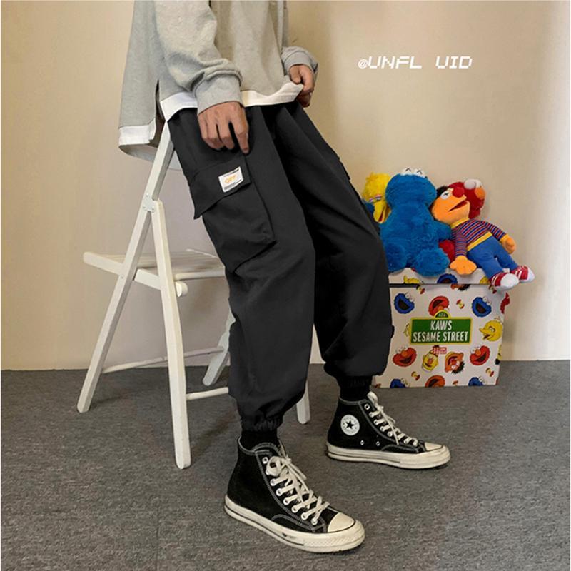 Quần Dài Thể Thao Phối Nhiều Túi Thời Trang 2 Màu  Cho Nam