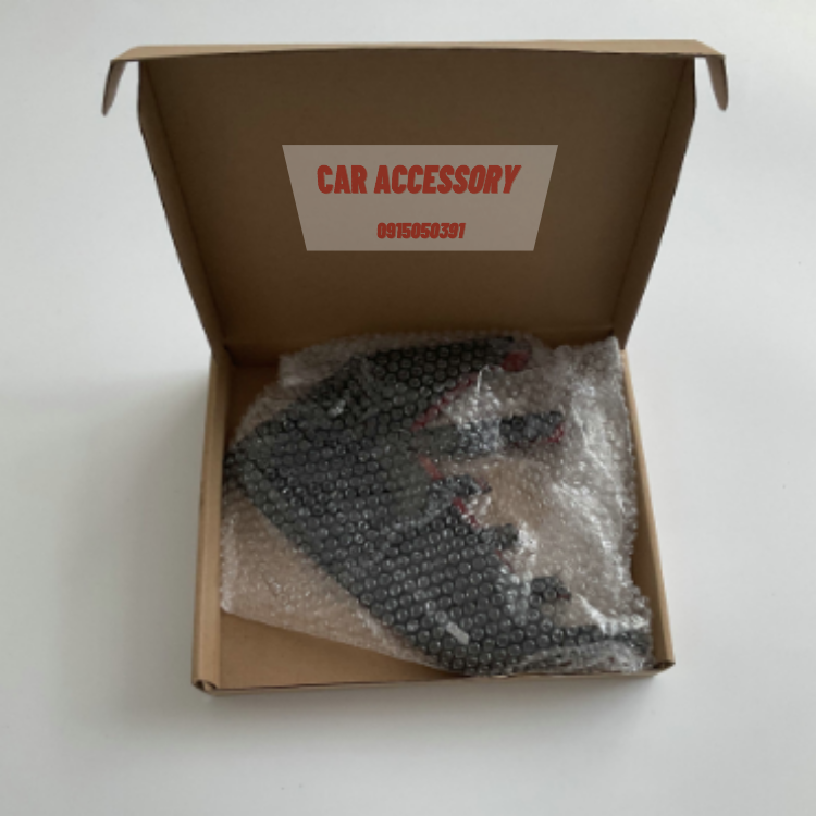 Ốp mang cá thể thao trang trí hông xe cá tính chất liệu TPU bền dẻo