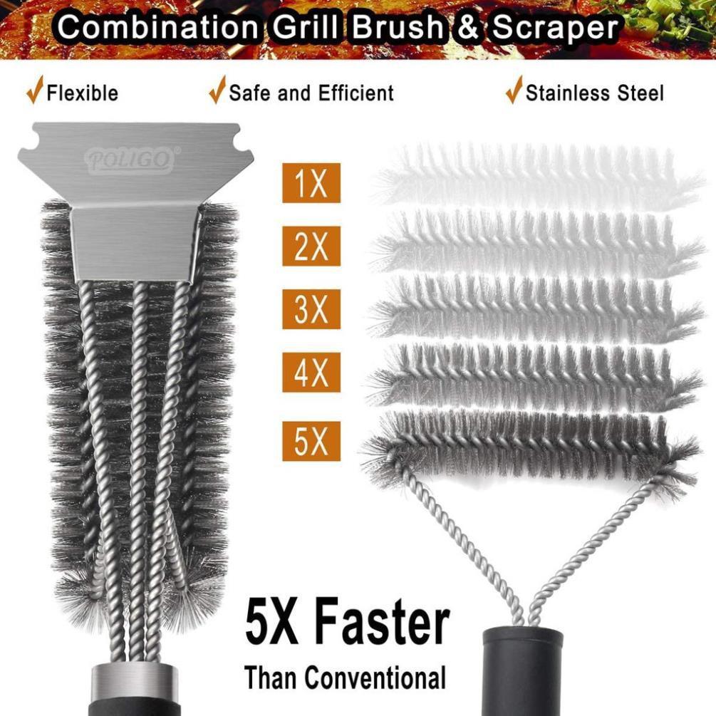 Dụng cụ vệ sinh Làm Sạch Lò Nướng Nhanh chóng USA BBQ Universal Clean&Fit
