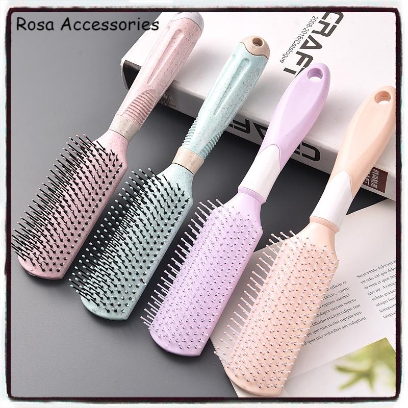 Lược tròn tạo kiểu tóc uốn phồng Rosa Accessories lược tròn sấy tạo kiểu chống rối