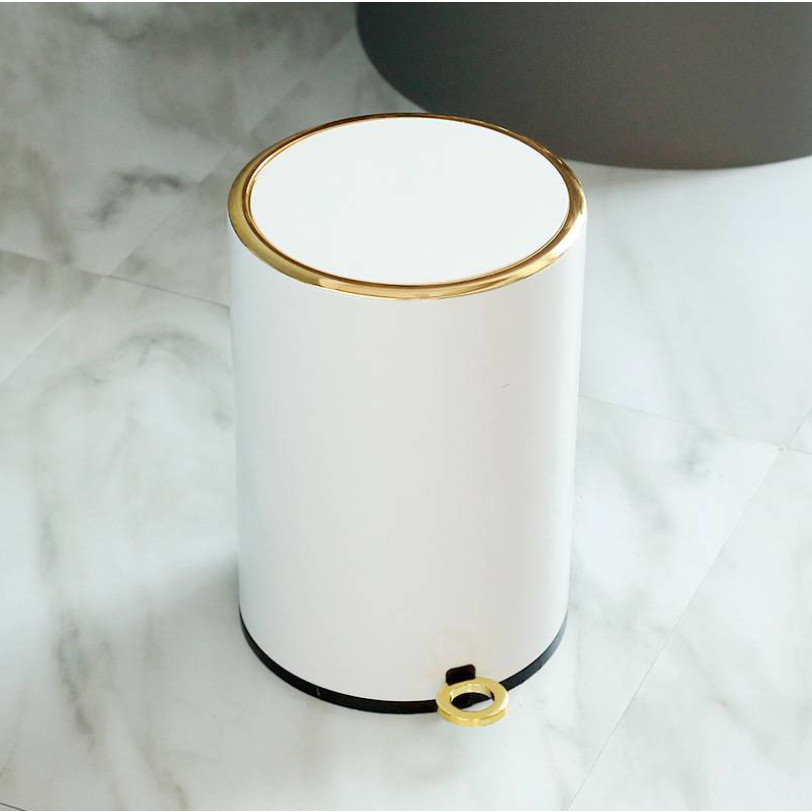 Thùng rác sáng tạo gia dụng thép không gỉ NEWICON TRASH BIN 12L