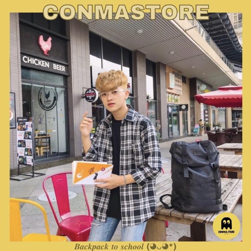 Balo Unisex đơn giản cho nam và nữ HÀNG CÓ SẴN - dù cái mũ