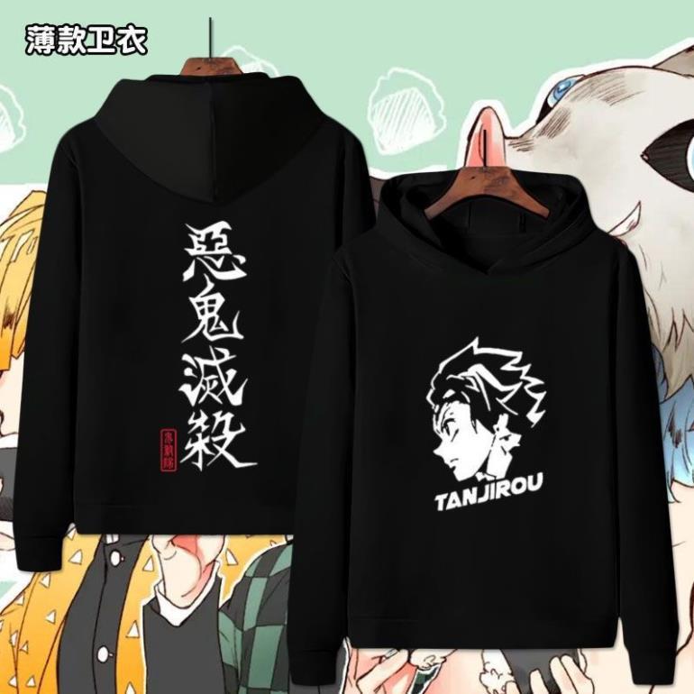 Áo Hoodie Dài Tay Nam Nữ Anime Demon Slayer: Kimetsu no Yaiba0 giá tận xưởng