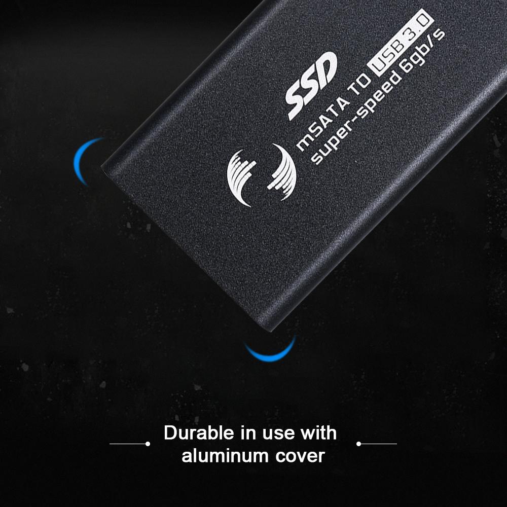 Bộ chuyển đổi Case mSATA sang USB3.0