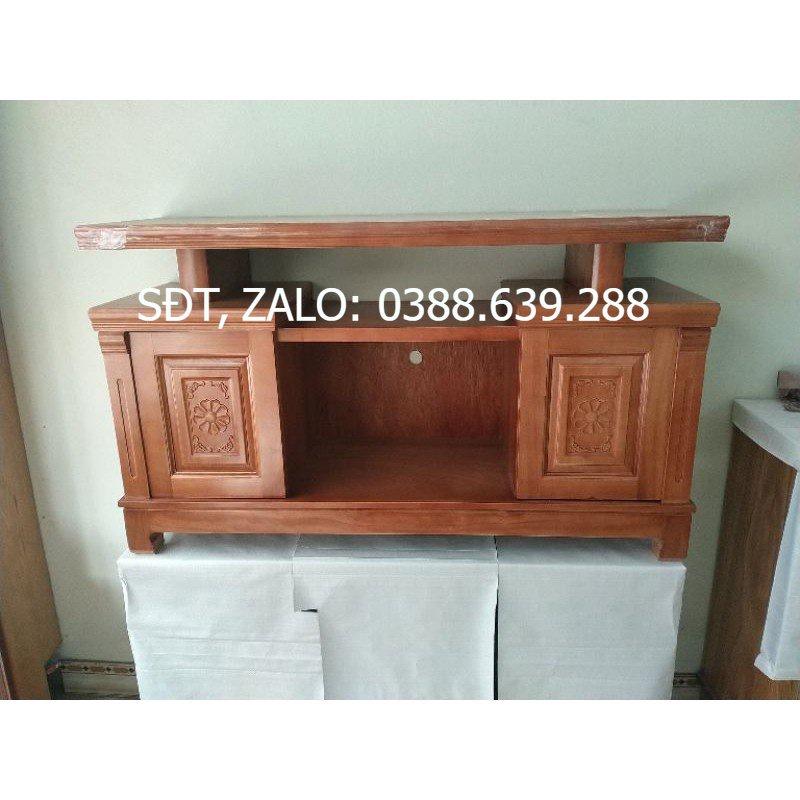 Kệ tivi gỗ xoan đào