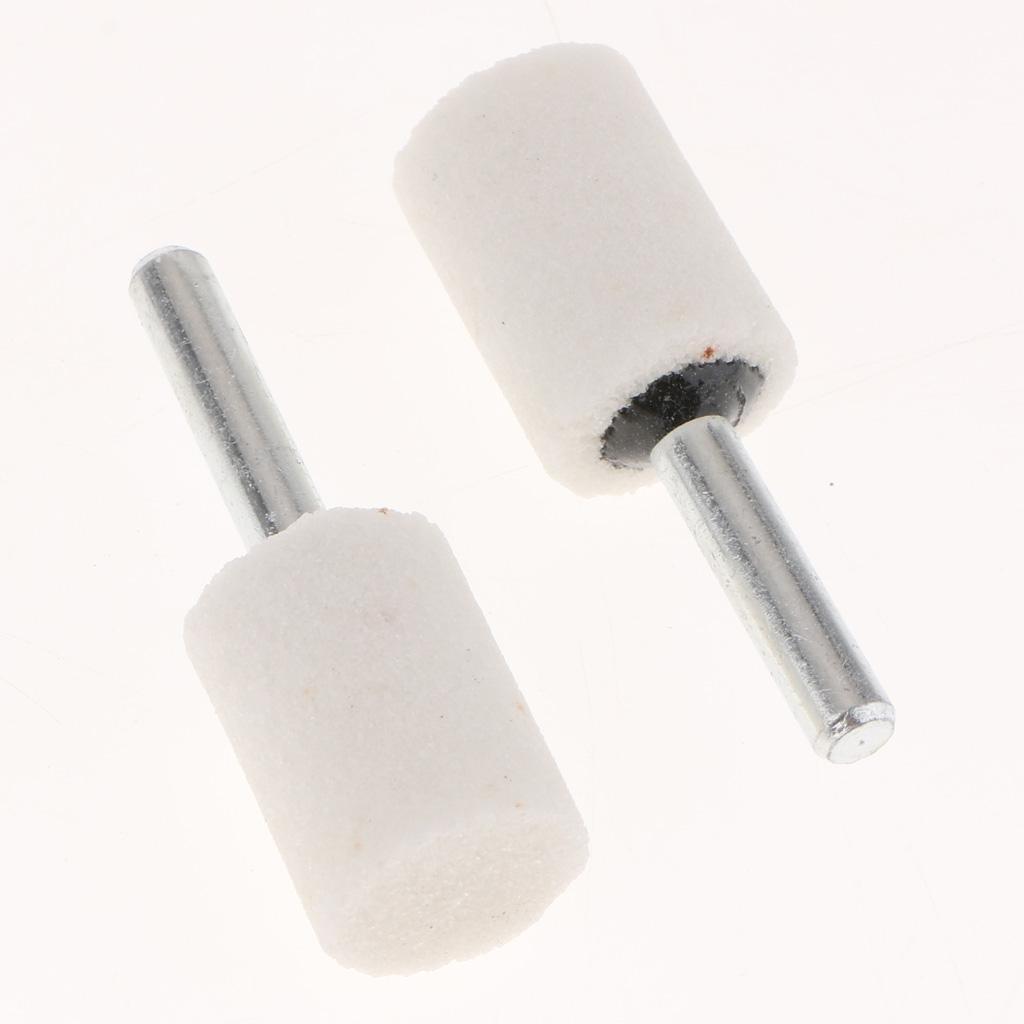 6mm Shank Grinding Head Cylinder Bit Fits Metal Glass Polishing 10pc/set