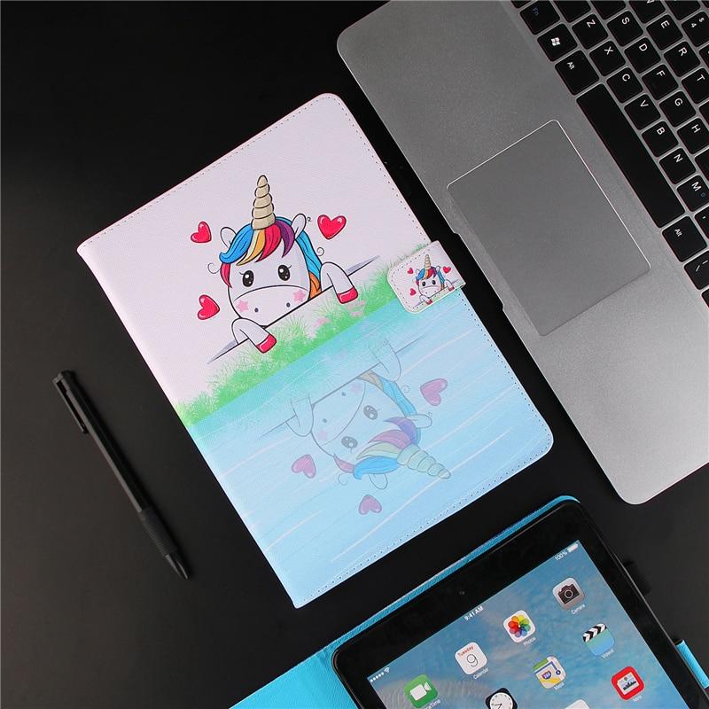 Bao Da Họa Tiết Hoạt Hình Dễ Thương Cho Lenovo Tab M10 Fhd Plus Tb-X606X X606F Lenovo M10 Plus
