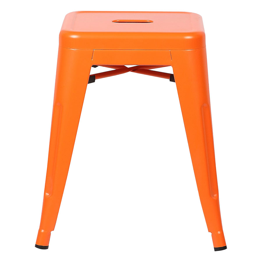 Ghế Thép Sơn Tĩnh Điện Tolix Stool Lavaco 3202C - Cam