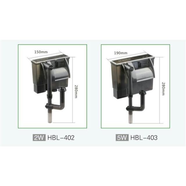 Lọc thác Sunsun HBL 403 - tích hợp đầu hút váng - phụ kiện thủy sinh- cá cảnh- shopleo