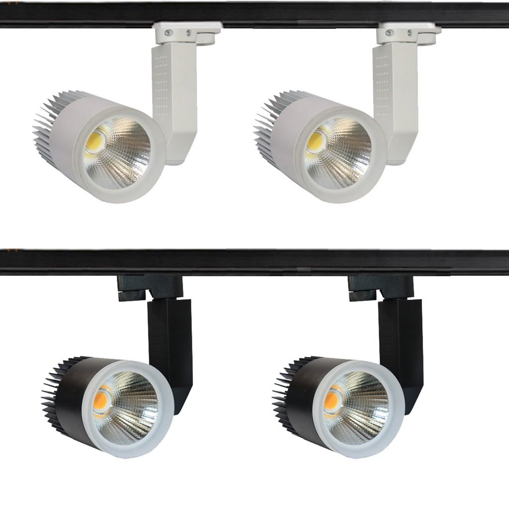 Đèn Led Rọi Ray COB 20w Vỏ Đen HG4
