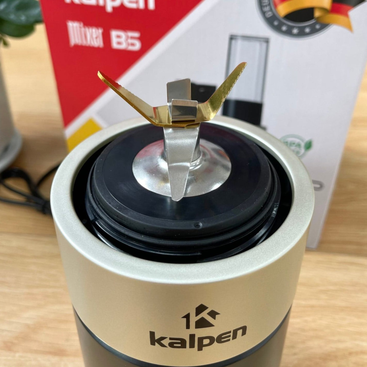 Máy xay sinh tố mini Kalpen Đức B6 công suất 700W tặng Bình 500ml - Hàng chính hãng
