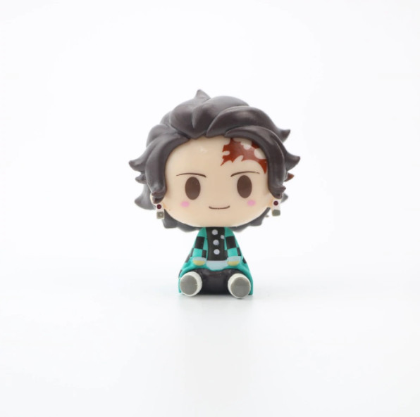 Sét 04 Mô Hình Demon Slayer Kimetsu No Yaiba Chibi - Mẫu 1