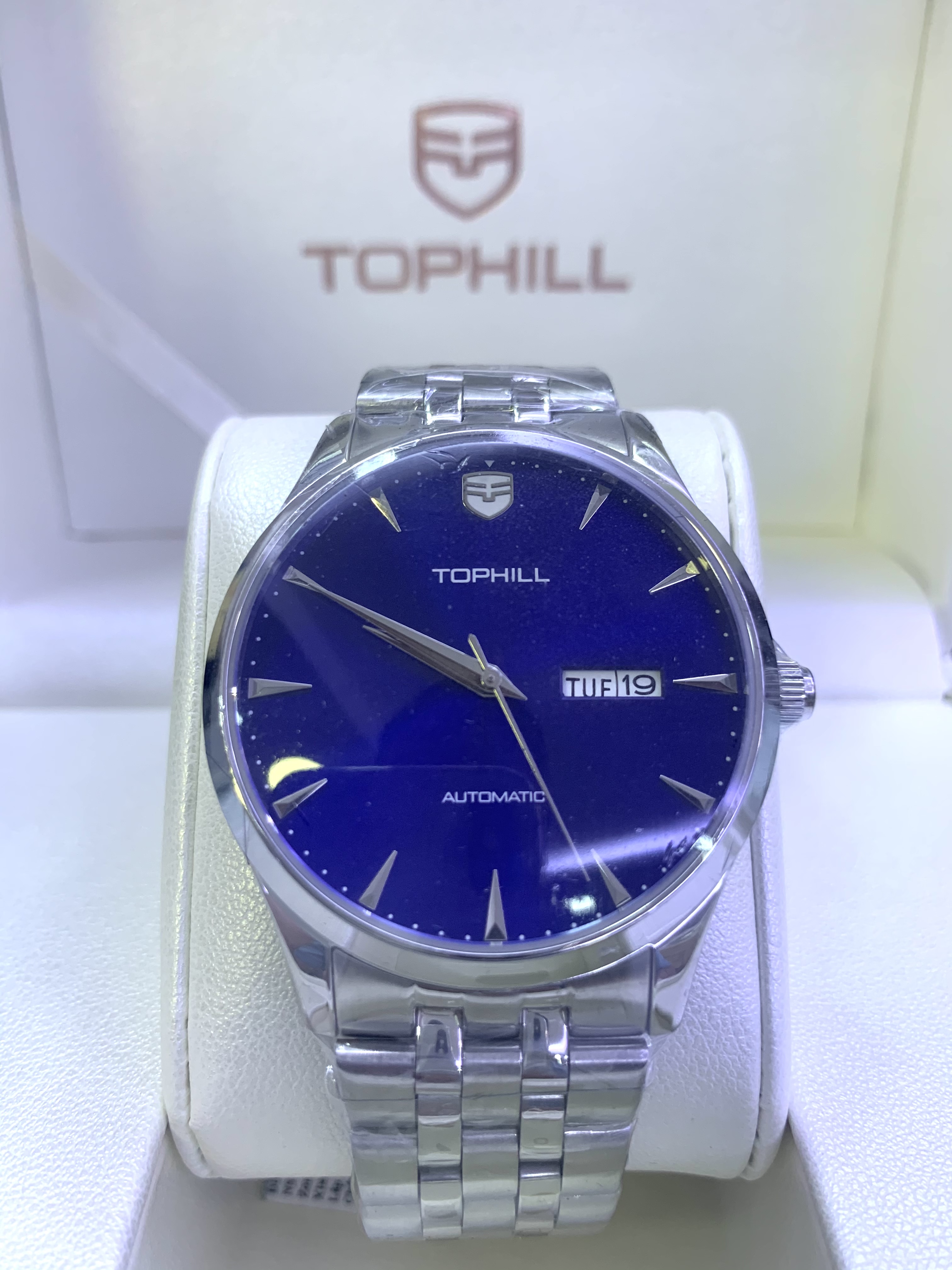 ĐỒNG HỒ TOPHILL TW087G.S1358 Nam máy automatic kính sapphire size 42mm