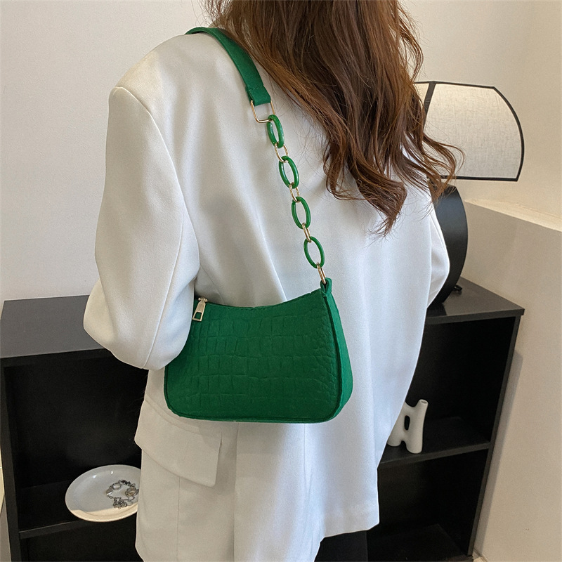 Túi xách nữ  đeo hoặc cầm tay  ,da PU họa tiết da cá sấu,phong cách thời trang sôi động trẻ trung cho phái nữ