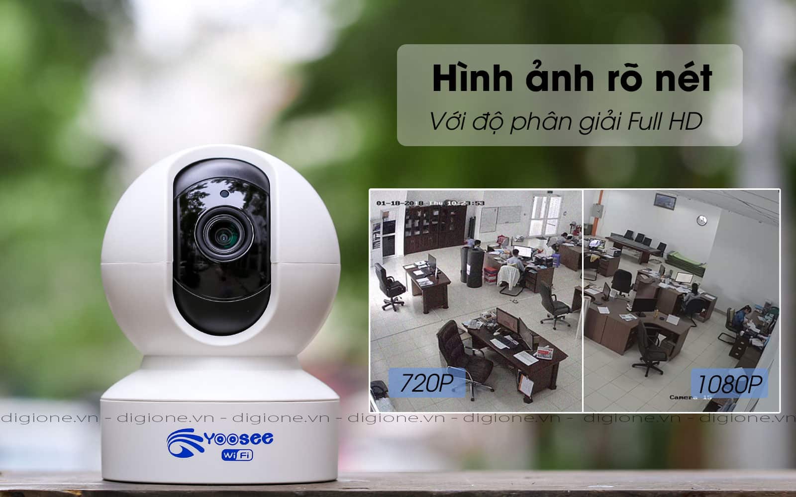 Camera Yoosee 3.0 MPx trong nhà không râu cao cấp model 2022 hỗ trợ thẻ nhớ lên đến 128GB- Hàng nhập khẩu