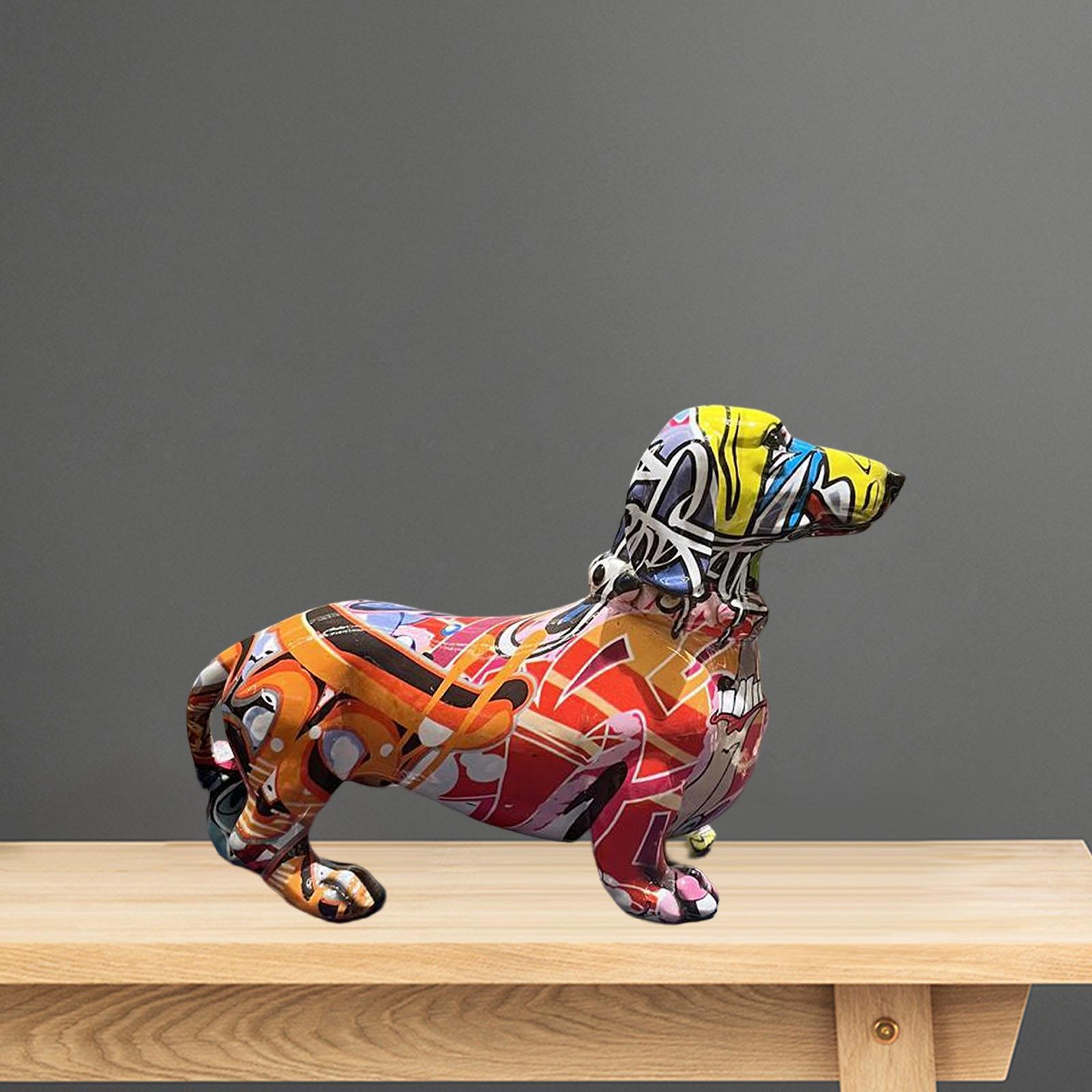 Creative Dog Sculpture Statue Home Decor Ornament  Dog Statue