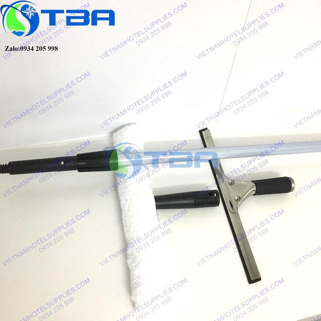 Bộ lau kính 2,4m thân hợp kim nhôm cao cấp