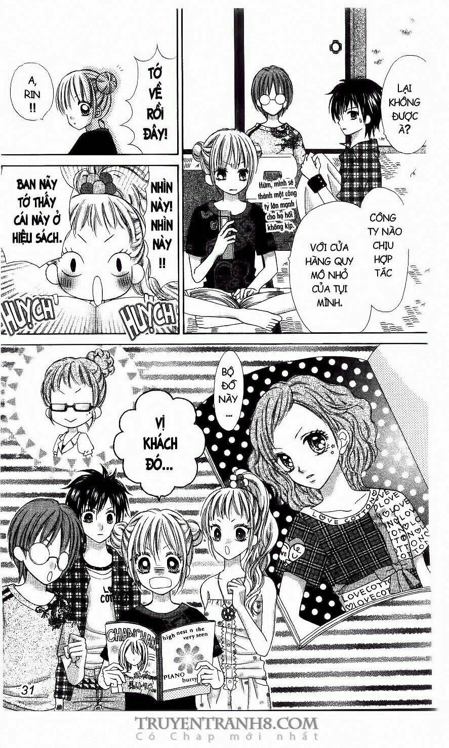 tiệm thời trang, love cotton chapter 7 28