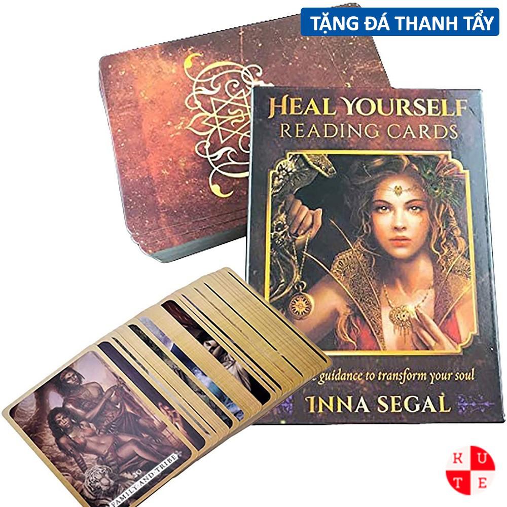Bài Heal Yourself Reading Cards 36 Lá Bài Tặng Đá Thanh Tẩy