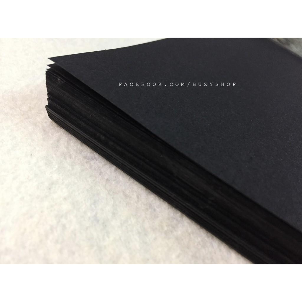 Giấy Màu, Bìa Màu, Giấy Làm Thiệp, Giấy đen dày, Giấy mỹ thuật, Giấy làm Scrapbook