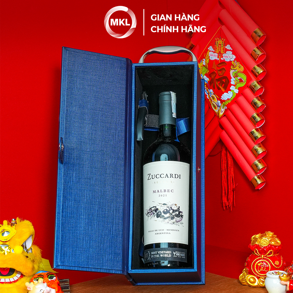 Rượu Vang Đỏ Zuccardi Serie A Malbec 750ml 14.5% Argentina (Hộp cao câp đơn xanh không phụ kiện) - HÀNG CHÍNH HÃNG