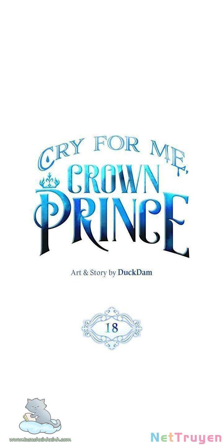 xin hãy cứ khóc, thái tử chapter 18 3