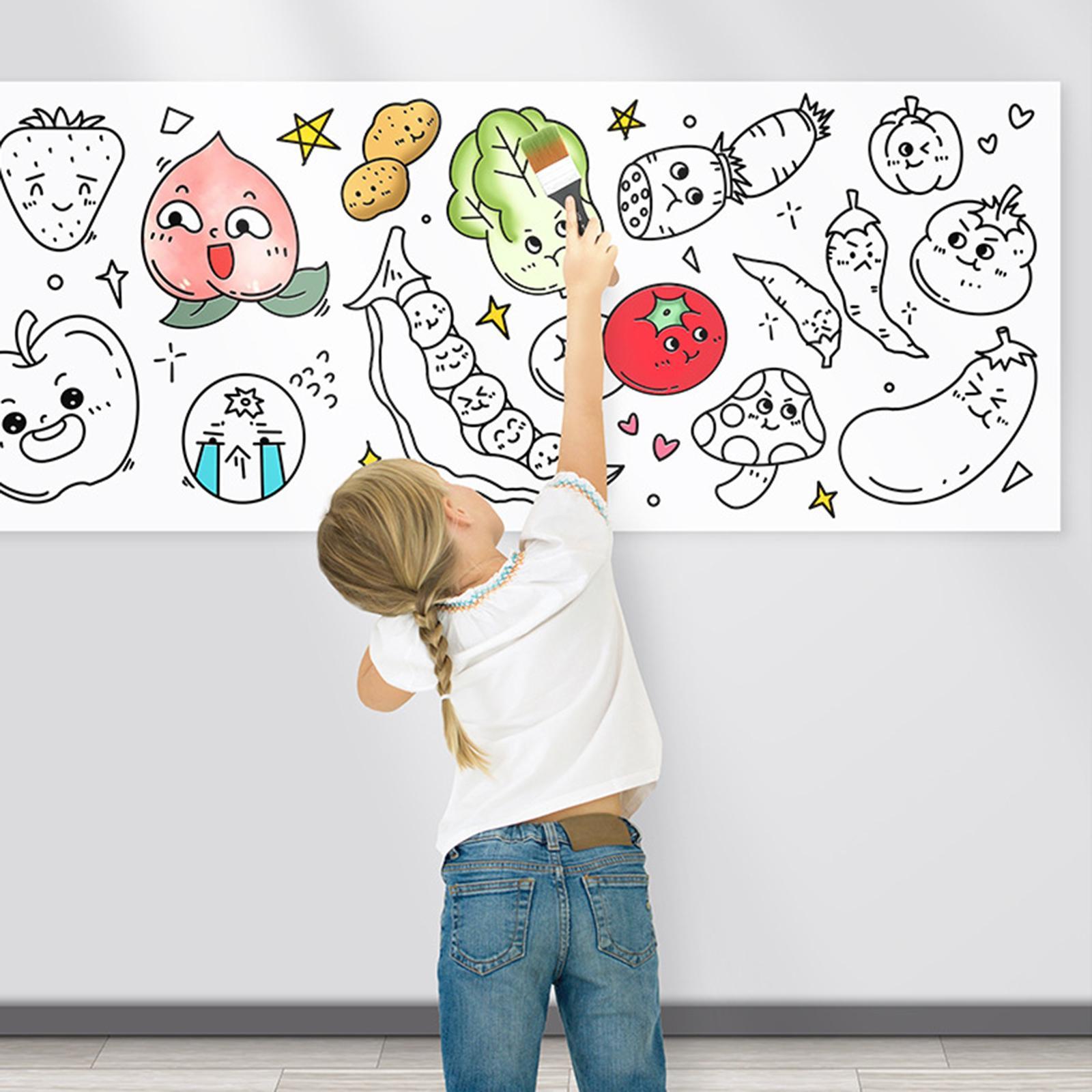 Continuous Coloring Paper Roll Coloring Poster Coloring Tablecloth Gifts