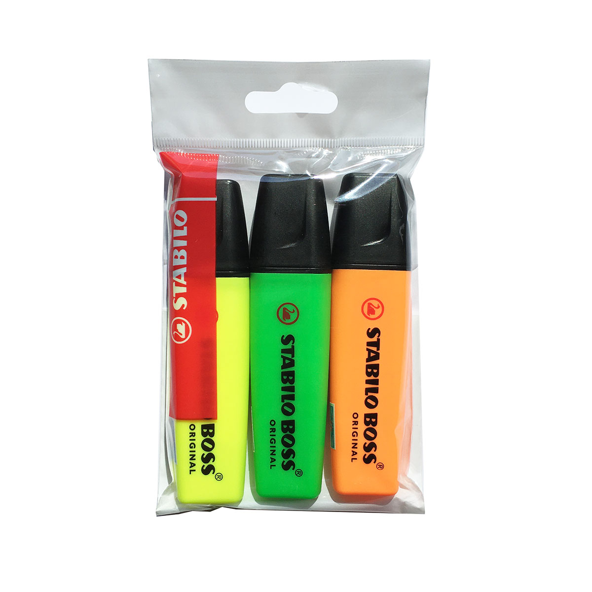 Bộ bút dạ quang STABILO BOSS ORIGINAL - Bộ 3 Bút dạ quang STABILO BOSS ORIGINAL Pastel vàng + hồng + tím (HLP70-C459)