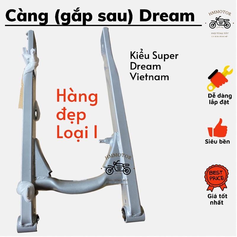 Càng sau dành cho xe Dream Thái hoặc Dream Việt loại đẹp