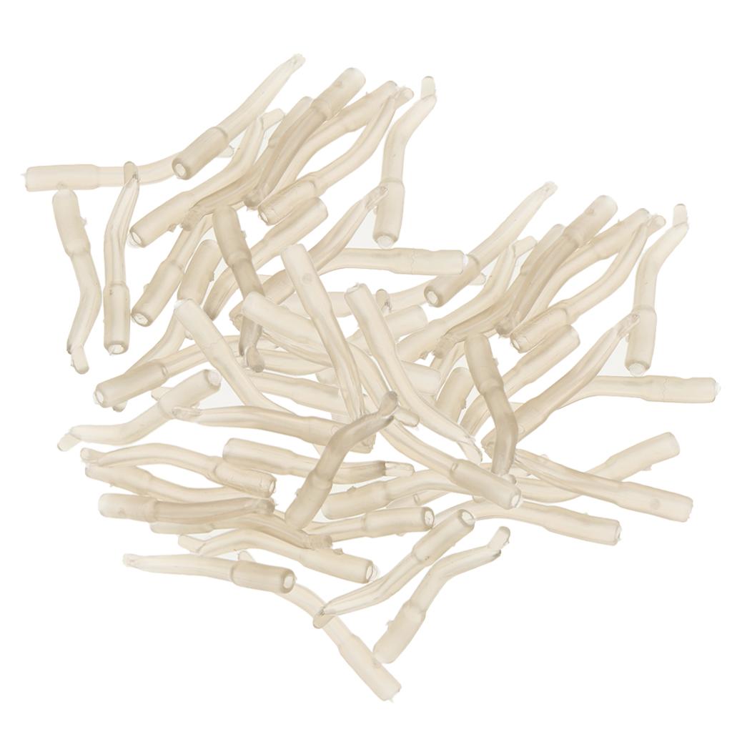 20pcs Fishing Hook Aligner Line Aligner Carp Rigs Setup Accessories Brown