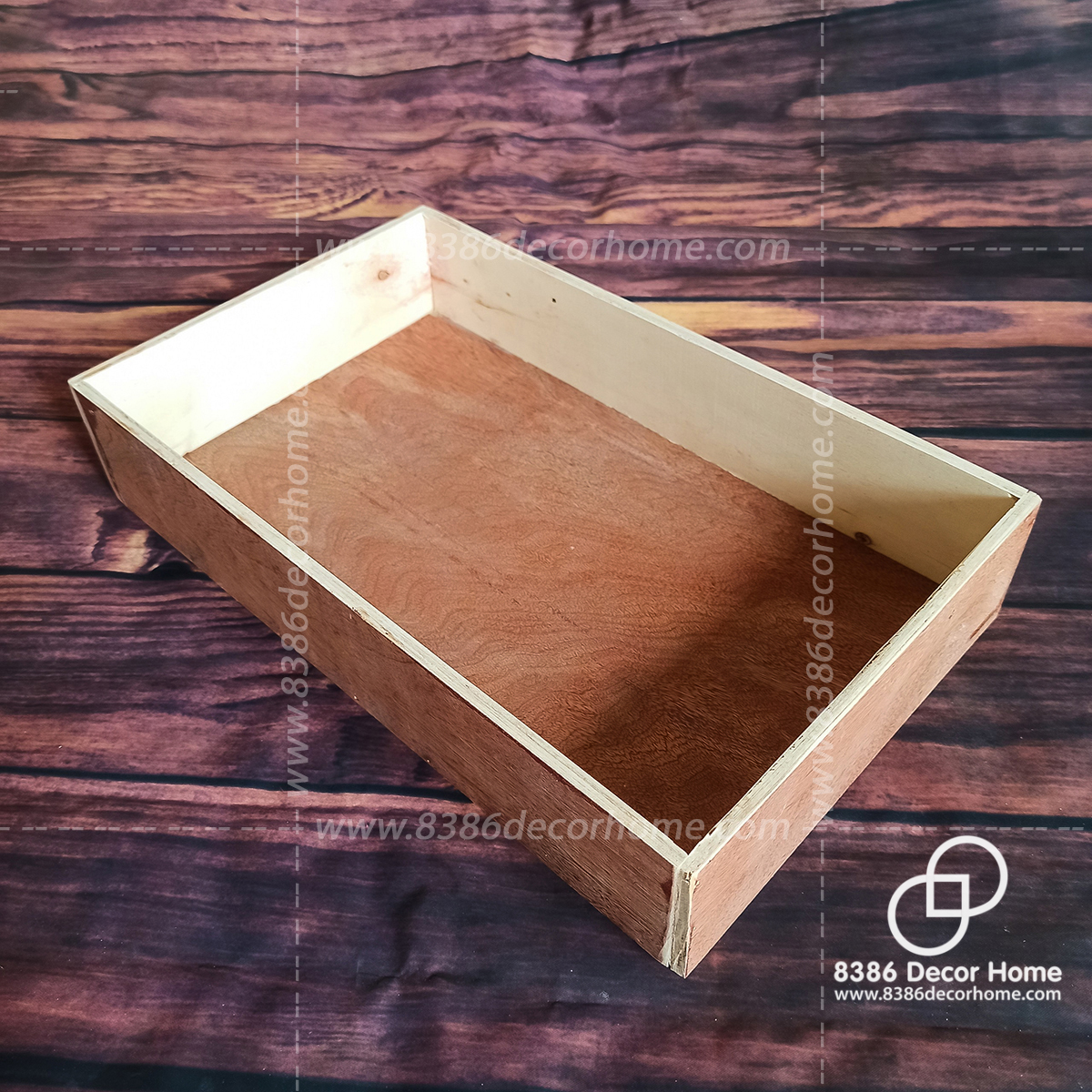 Hộp quà tết, khay gỗ gói quà, Hộp đựng đồ đa năng - Pallet gỗ thông