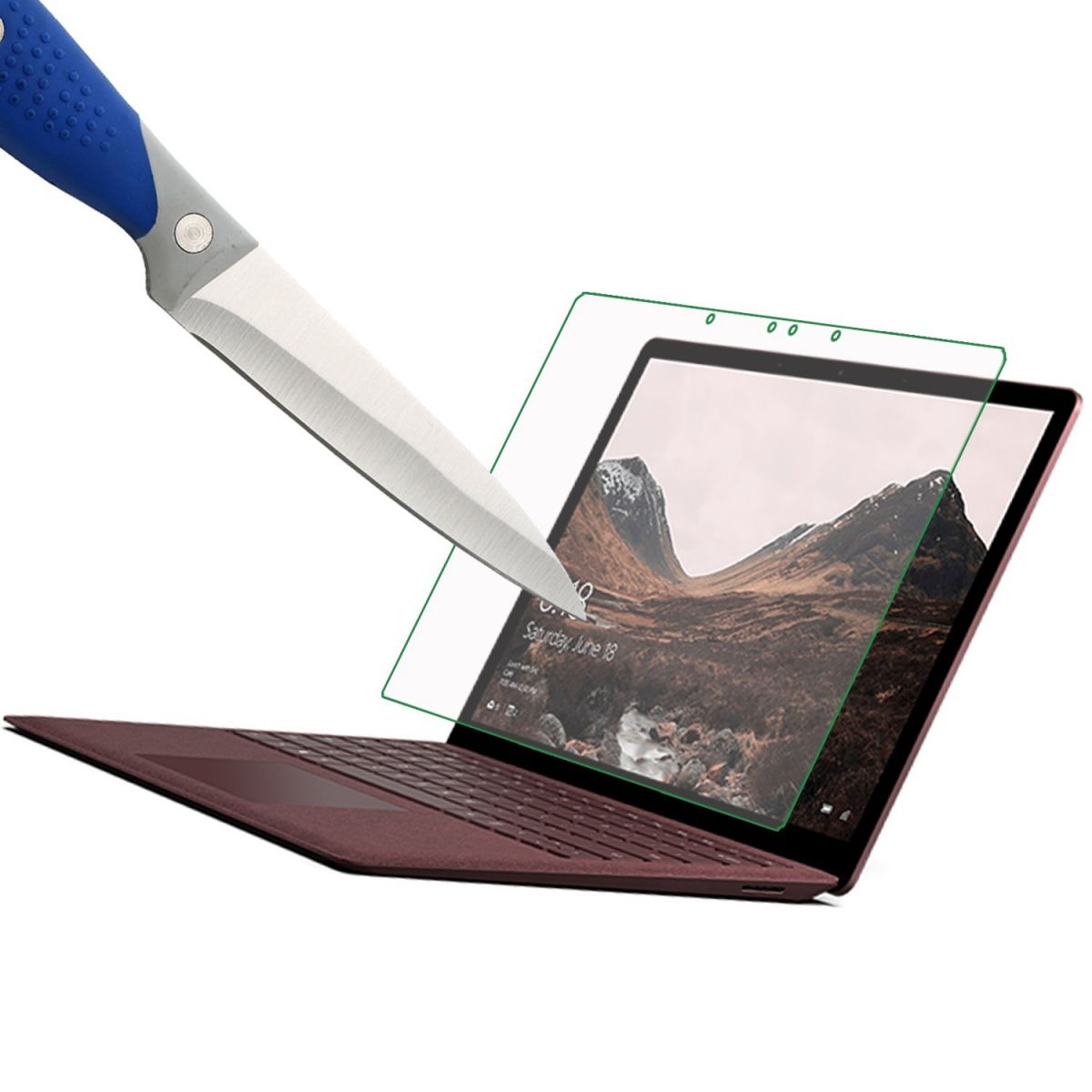 Kính cường lực 9H bảo vệ cho Surface Laptop 3 size 15''